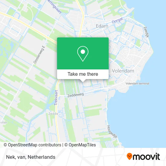 Nek, van map