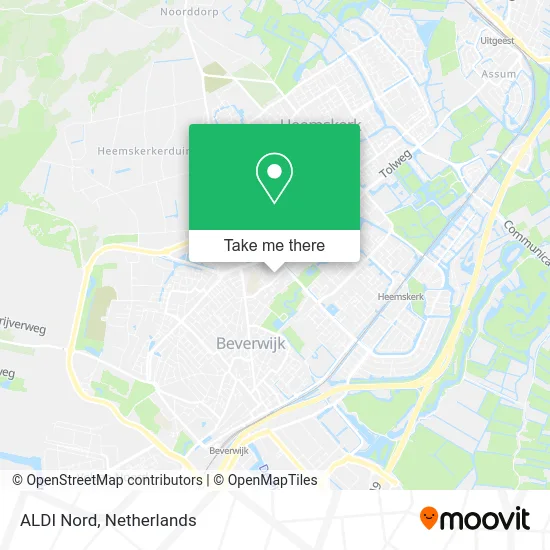 ALDI Nord map