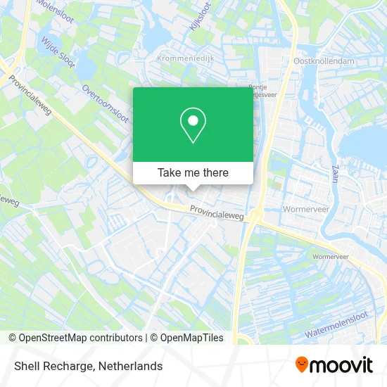 Shell Recharge map