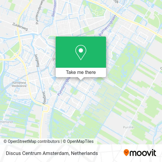 Discus Centrum Amsterdam map