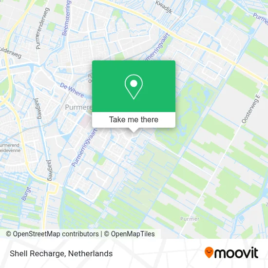 Shell Recharge map