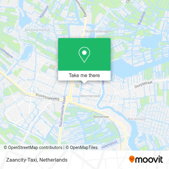 Zaancity-Taxi map