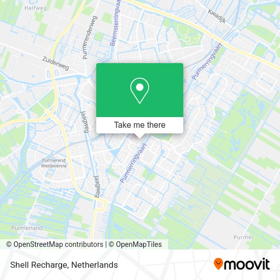Shell Recharge map
