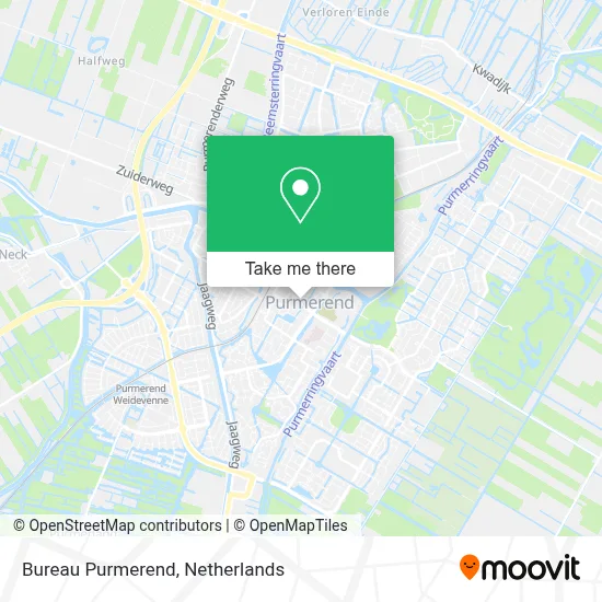 Bureau Purmerend map