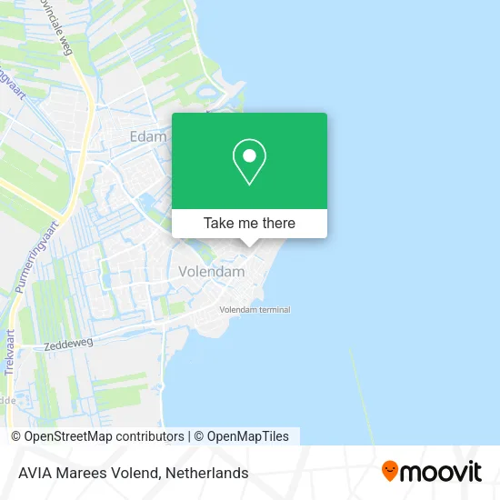 AVIA Marees Volend map