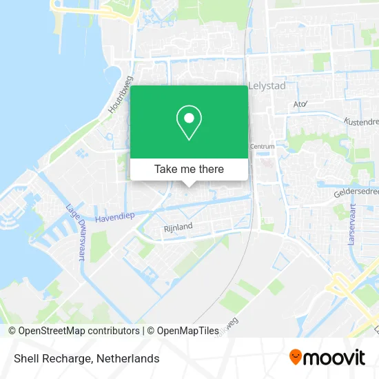 Shell Recharge map
