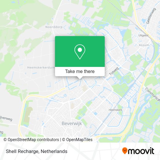 Shell Recharge map