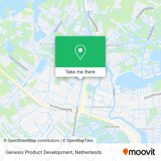 Genesis Product Development map