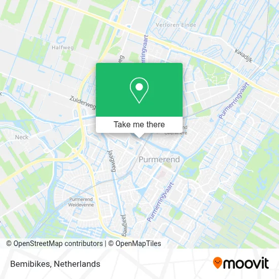 Bemibikes map