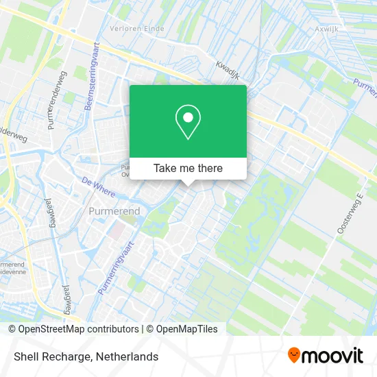 Shell Recharge map