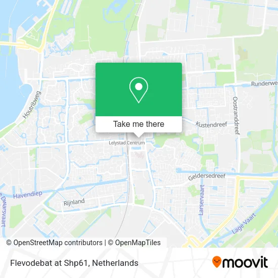 Flevodebat at Shp61 map