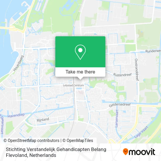Stichting Verstandelijk Gehandicapten Belang Flevoland map