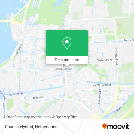 Coach Lelystad map
