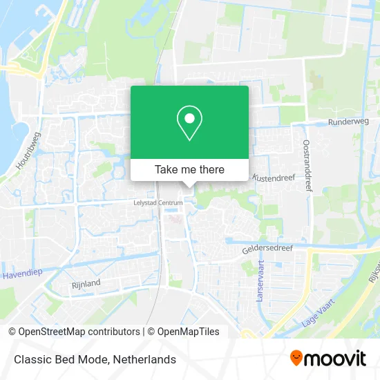 Classic Bed Mode map