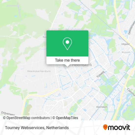 Tourney Webservices map