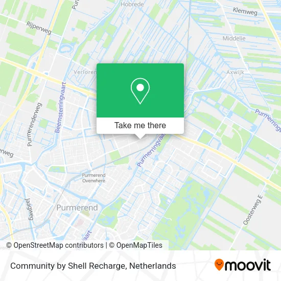 Community by Shell Recharge map