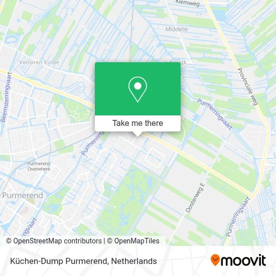 Küchen-Dump Purmerend map
