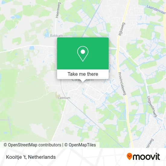 Kooitje 't map