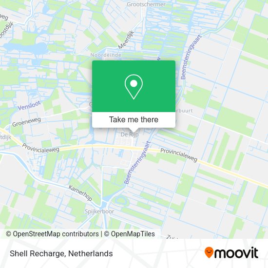 Shell Recharge map