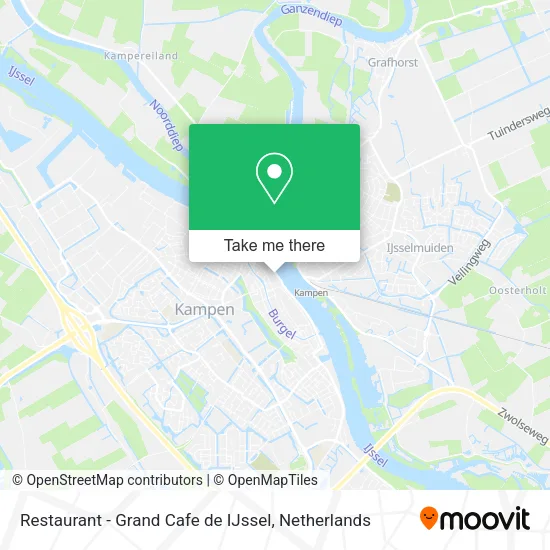 Restaurant - Grand Cafe de IJssel map