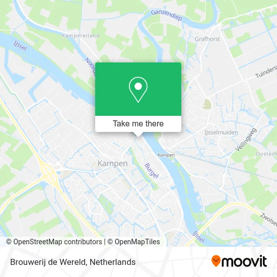 Brouwerij de Wereld map