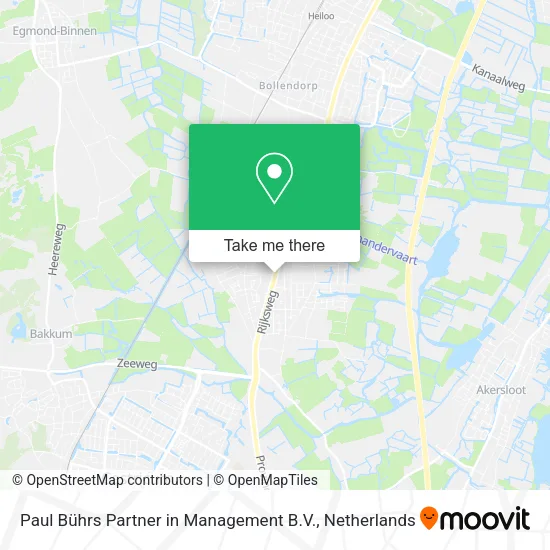 Paul Bührs Partner in Management B.V. map