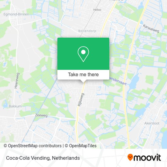 Coca-Cola Vending map