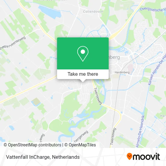 Vattenfall InCharge Karte