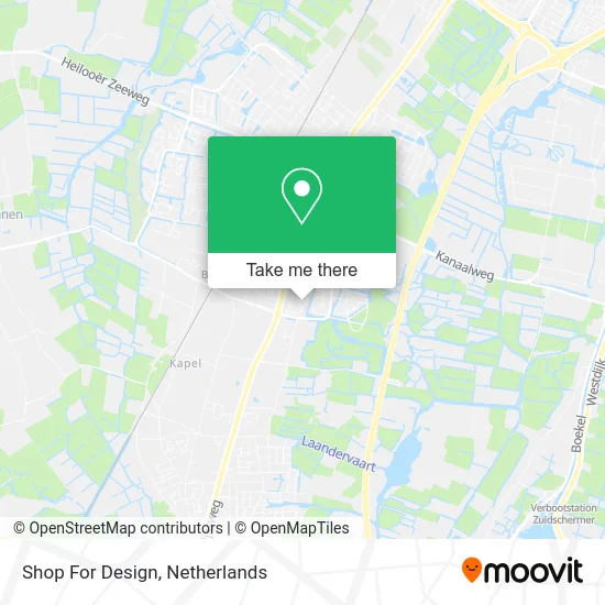 Shop For Design map