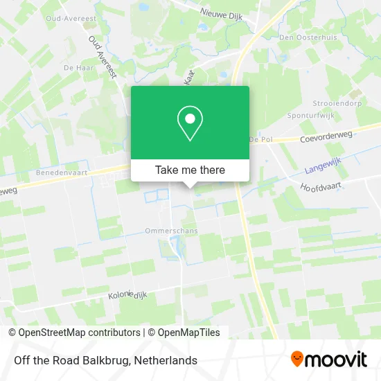 Off the Road Balkbrug map