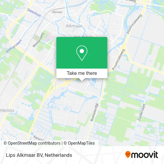 Lips Alkmaar BV map