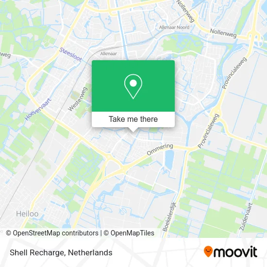 Shell Recharge map