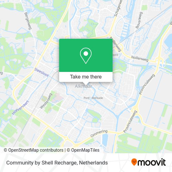 Community by Shell Recharge map