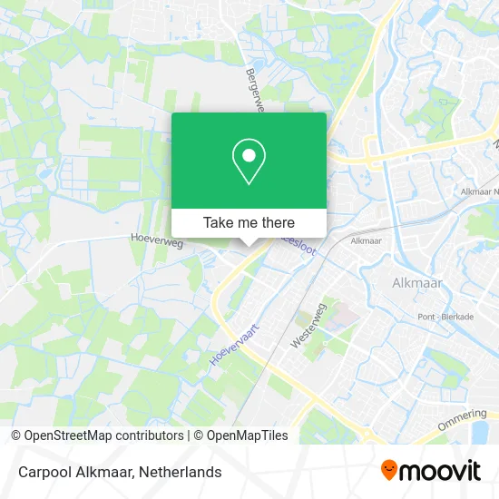 Carpool Alkmaar map