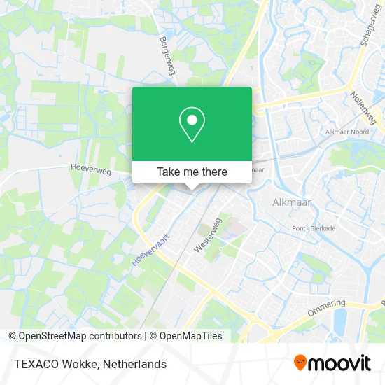 TEXACO Wokke map