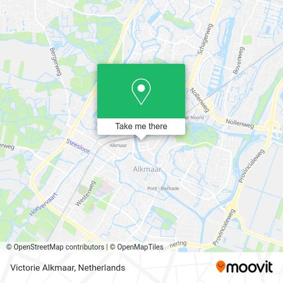 Victorie Alkmaar map