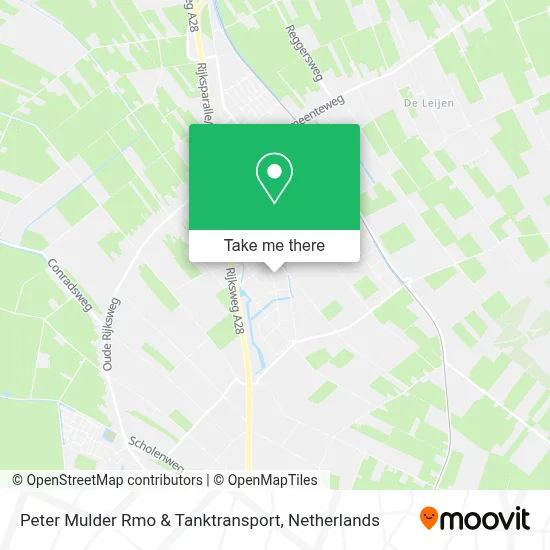 Peter Mulder Rmo & Tanktransport map