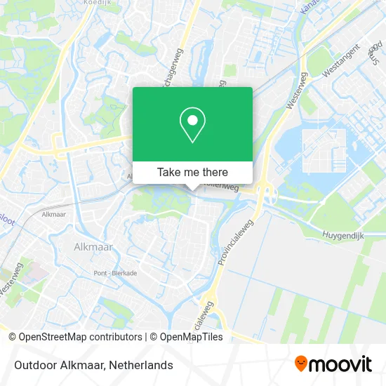 Outdoor Alkmaar map