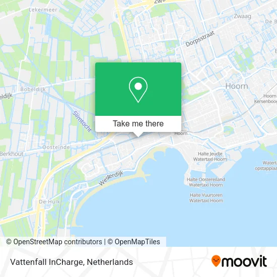 Vattenfall InCharge map