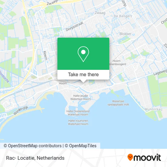Rac- Locatie map
