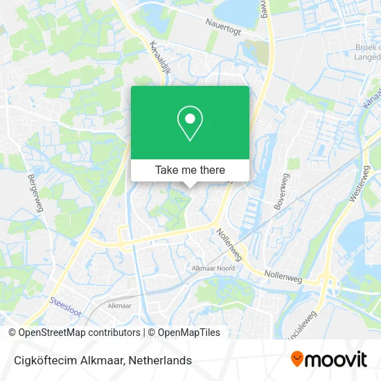 Cigköftecim Alkmaar map