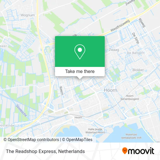 The Readshop Express map