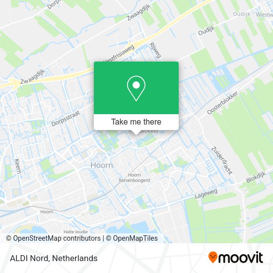 ALDI Nord map