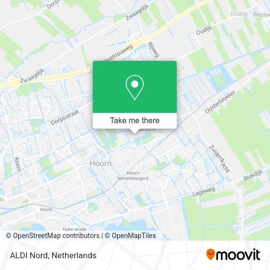 ALDI Nord map