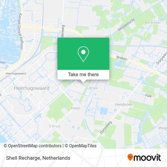 Shell Recharge map