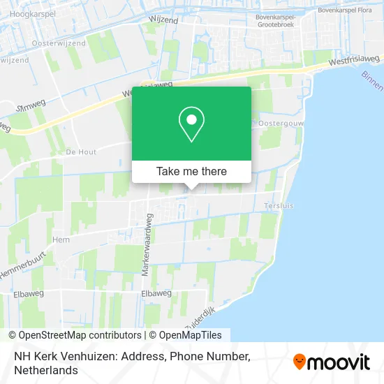 NH Kerk Venhuizen: Address, Phone Number map