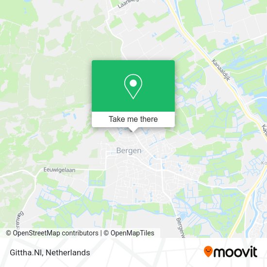 Gittha.Nl map