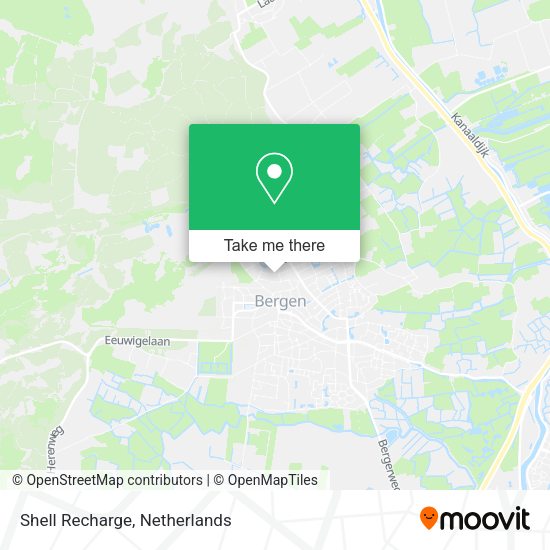 Shell Recharge map