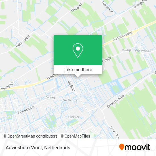 Adviesburo Vinet map