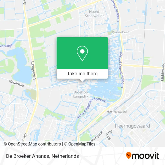 De Broeker Ananas map